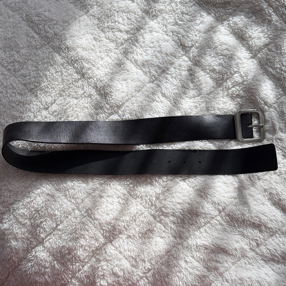 Urban Outfitters S Black Leather Belt